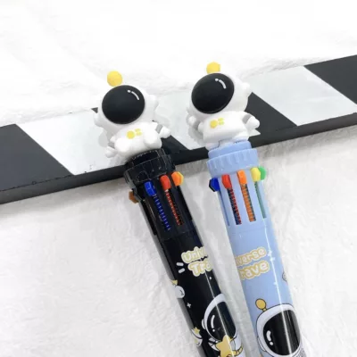 太空人10色圓珠胖胖筆