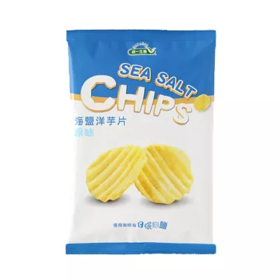 統一生機 海鹽洋芋片(原味/岩燒海苔/香辣)/茄汁脆薯50g口味:原味