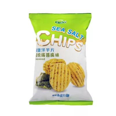 統一生機 海鹽洋芋片(原味/岩燒海苔/香辣)/茄汁脆薯50g口味:岩燒海苔