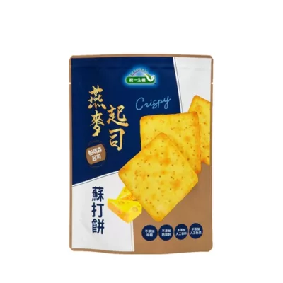 統一生機 紅藜紫菜/燕麥起司蘇打餅108g口味:燕麥起司