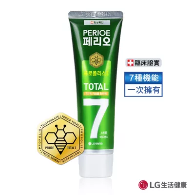 倍麗兒 7效蜂膠牙膏沁涼綠120g【小女子】