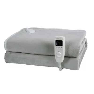 HERAN 禾聯 法蘭絨雙人電熱毯 灰 HEB-12N3【佳瑪】限宅配
