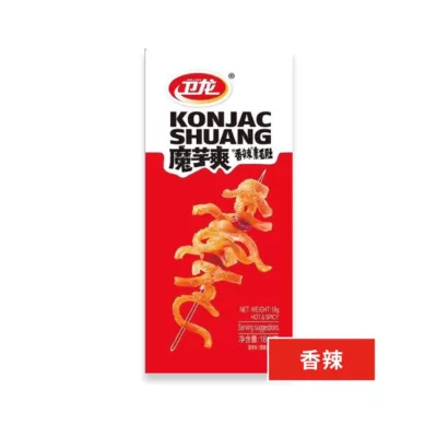 衛龍-魔芋爽素毛肚(香辣、麻辣、酸辣泡椒)18g口味:香辣