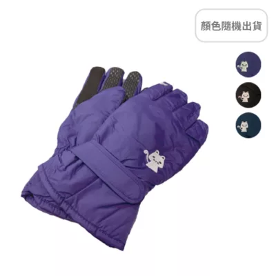 DR.WOW 防風防水機能觸控手套(女款-貓咪) DR6949