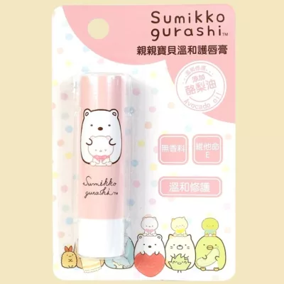 角落小夥伴親親寶貝溫和護唇膏 3.6g 白熊/蜥蜴/集合圖【佳瑪】白熊