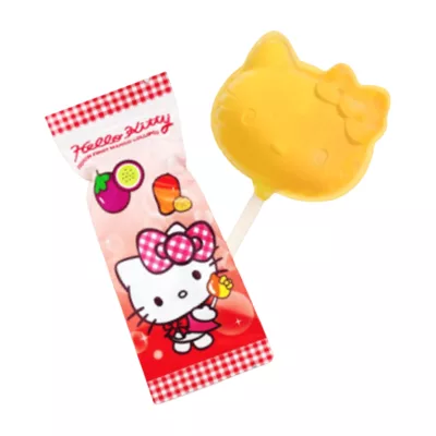 Hello Kitty 3D立體 造型棒棒糖20g口味:百香芒果