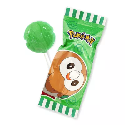 寶可夢 寶貝球造型棒棒糖 香檳/檸檬海鹽/蘋果/麝香葡萄 15g【佳瑪】皮卡丘 神奇寶貝 寶貝蛋 生日派對 同樂會木木梟-麝香葡萄