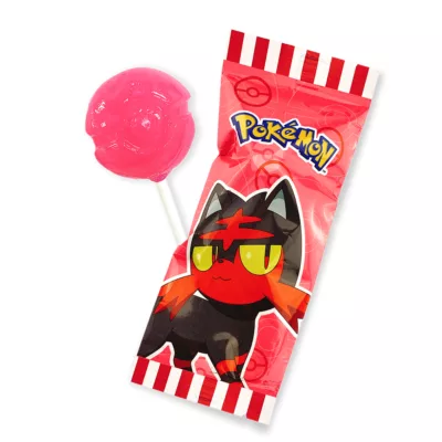 寶可夢 (香檳)棒棒糖15g 皮卡丘 神奇寶貝規格:火斑喵蘋果