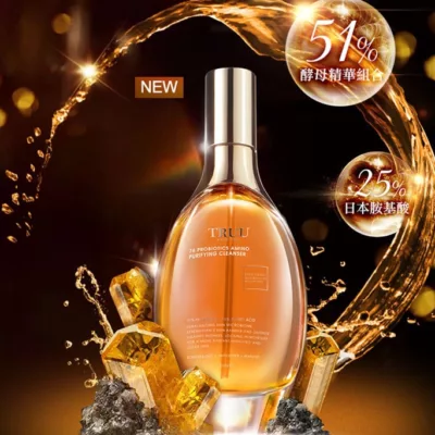 TRUU 童 76酵母 胺基酸淨膚潔顏露150g【小女子】霧面
