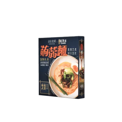 自在食刻 x 藍象廷 泰式火鍋 蒟蒻麵 米線 (蒜香/冬蔭功/檸檬青醬)口味:泰式蒜香