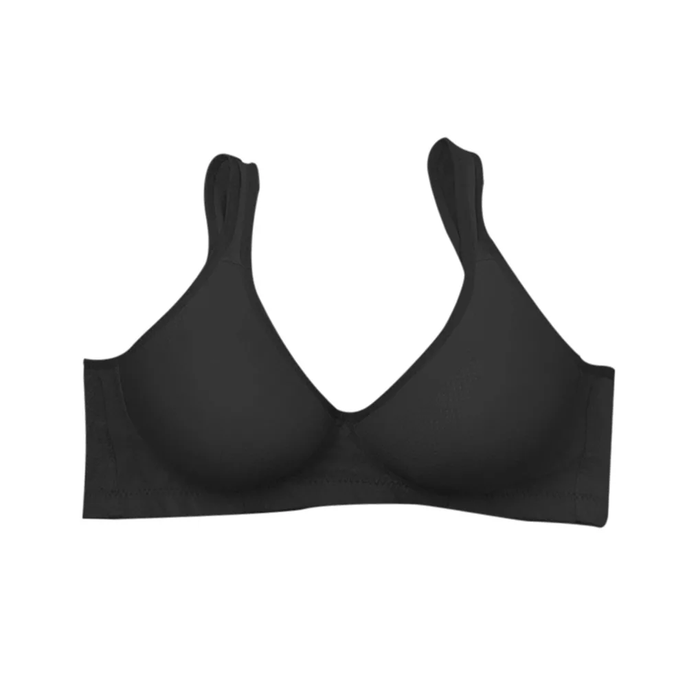 背勾式 無鋼圈內衣1632 (M-XXL)【佳瑪】無痕 無感 舒適 透氣 貼身衣物黑M