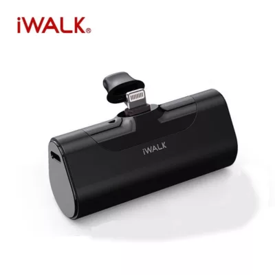 iwalk 四代 行動電源 lightning頭 白/粉/綠/灰/藍/黑 4500mAh iphone專用 隨行顏色:黑