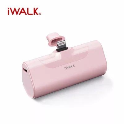 iwalk 四代 行動電源 lightning頭 白/粉/綠/灰/藍/黑 4500mAh iphone專用 隨行顏色:粉