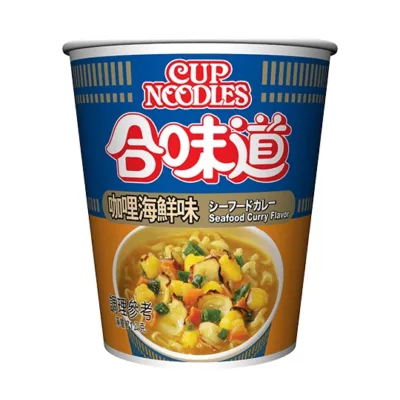 日清合味道杯麵74g(酸辣蝦味/海鮮/香辣海鮮/XO醬/咖哩海鮮)【佳瑪】咖哩海鮮