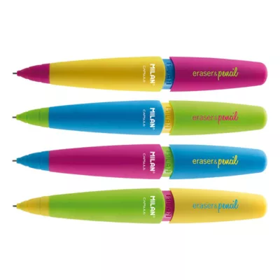 MILAN CAPSULE 撞色積木自動鉛筆 0.7mm 舒適 好握 文具 好書寫 學生