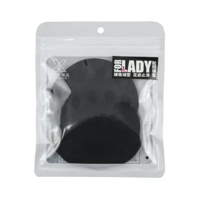 ALX氣墊減壓分趾襪套 隱形襪 露趾顏色:黑色