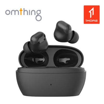 1MORE omthing 輕巧豆真無線藍牙耳機 防水 降噪規格:黑