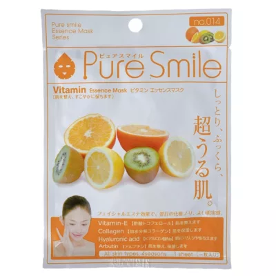 Pure Smile精華面膜 單片 黑珍珠/白玫瑰/玫瑰/蘆薈/蜂王漿/維他命【佳瑪】保濕 美白 舒緩維他命