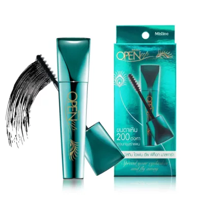 Mistine 孔雀兩用纖長睫毛膏-黑【佳瑪】防水睫毛膏 泰國彩妝 彩粧