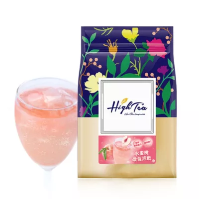 High tea 微氣泡飲 水蜜桃 紅石榴莓果 白柚抹茶 25g 8入 沁涼 消暑 全素 酸甜規格:水蜜桃