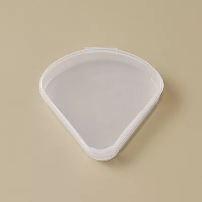 海綿 粉撲收納盒 扇形/圓形/正方形/大方盒 氣墊粉撲 化妝海棉 美妝蛋 盒子規格:扇形