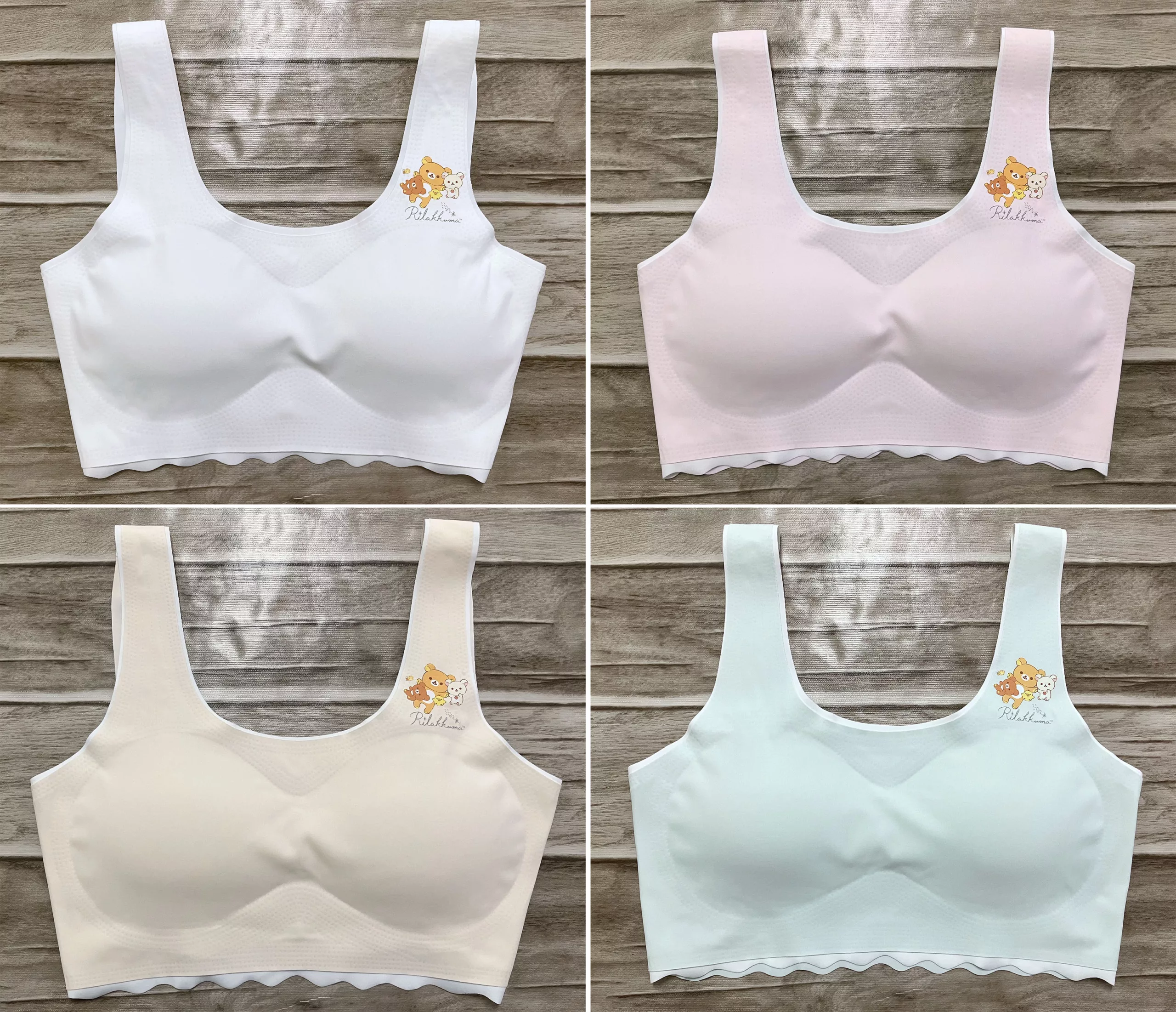 拉拉熊 貼合少女胸衣【小女子】無痕 青春期L