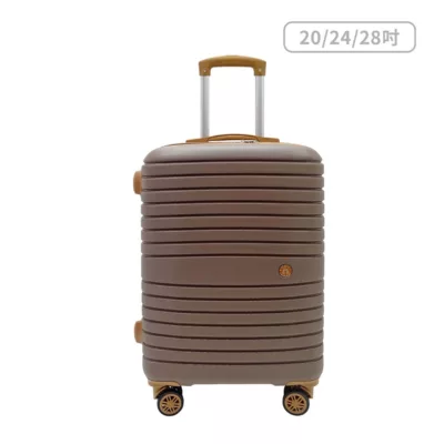 新古典防爆加大旅行箱 出國 行李箱 限宅配尺寸:28吋;顏色:棕