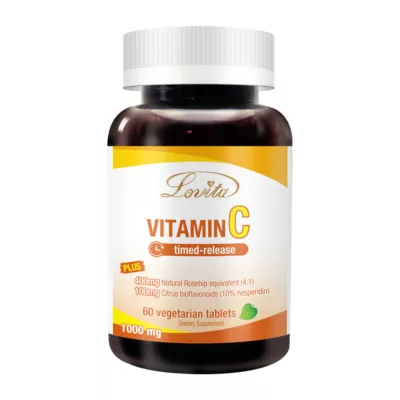 愛維他 緩釋型維生素C(素) 60錠【佳瑪】長青 好吸收