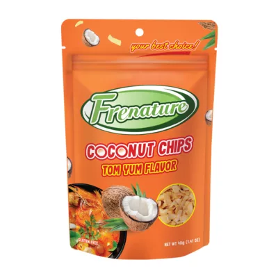 Frenature 富紐翠 椰子脆片草莓凍乾 椰子脆片 敏豆 秋葵【佳瑪】椰子脆片(泰式酸辣) 40g