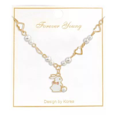 Forever Young 手鍊 戒指 萌兔/喵喵/星月/兩情相悅【佳瑪】飾品 配件萌兔甜寵手鍊