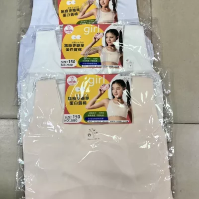 無痕蛋白質棉成長少女內衣 2880【佳瑪】少女胸衣 親膚 抗菌 透氣 排汗160