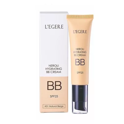 L’EGERE 蘭吉兒 橙花原液保濕BB霜SPF25 25ml/35ml【佳瑪】奶油小B管 零粉感 超服貼 防曬35ml 01自然