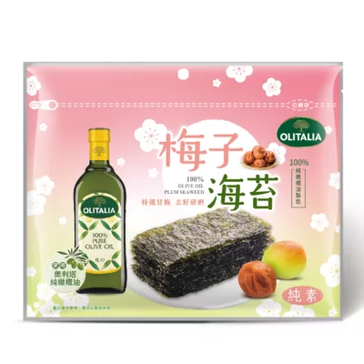 丞果-味付海苔(橄欖油) 32g 全素可食用規格:海苔（梅子）32g
