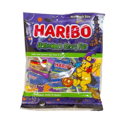 HARIBO 德國哈瑞寶 萬聖造型Q軟糖分享包 250g【佳瑪】萬聖節 糖果 南瓜 蜘蛛 蝙蝠
