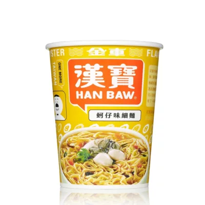 金車 漢寶細麵 (蚵仔/黑胡椒牛肉海鮮)【佳瑪】泡麵 杯麵蚵仔
