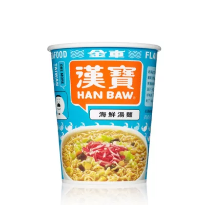 金車 漢寶細麵 (蚵仔/黑胡椒牛肉海鮮)【佳瑪】泡麵 杯麵海鮮
