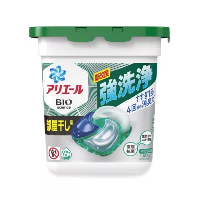 P&G ARIEL 4D碳酸洗衣膠球 11入 盒裝規格:綠
