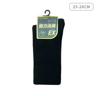 D&G男運動長襪【佳瑪】男長襪 消臭襪黑