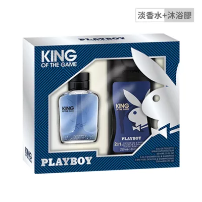 PLAYBOY 男/香 淡香水禮盒 共5款(全面啟動/國王皇后/兔女郎)規格:男香國王皇后經典