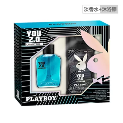 PLAYBOY 男/香 淡香水禮盒 共5款(全面啟動/國王皇后/兔女郎)【佳瑪】禮物 情人節 沐浴膠 女香 男香男香-全面啟動