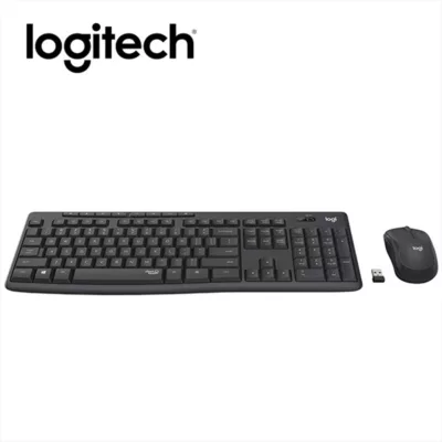 Logitech 羅技 MK295 Silent無線鍵盤滑鼠組【佳瑪】石墨灰