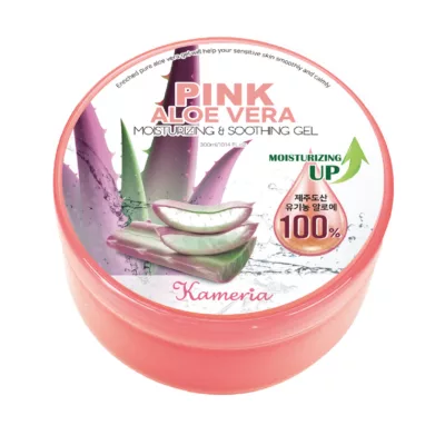 Kameria 凱蜜菈 100%濟州島蘆薈保濕凝膠300ml規格:粉紅蘆薈