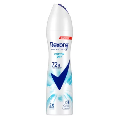 Rexona 蕊娜 女士/男士制汗爽身噴霧135ml【佳瑪】止汗 長效 無酒精清新舒棉