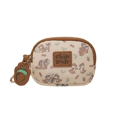 PARTAKE X Disney 奇奇蒂蒂雙層零錢包 雙層 隨身規格:米