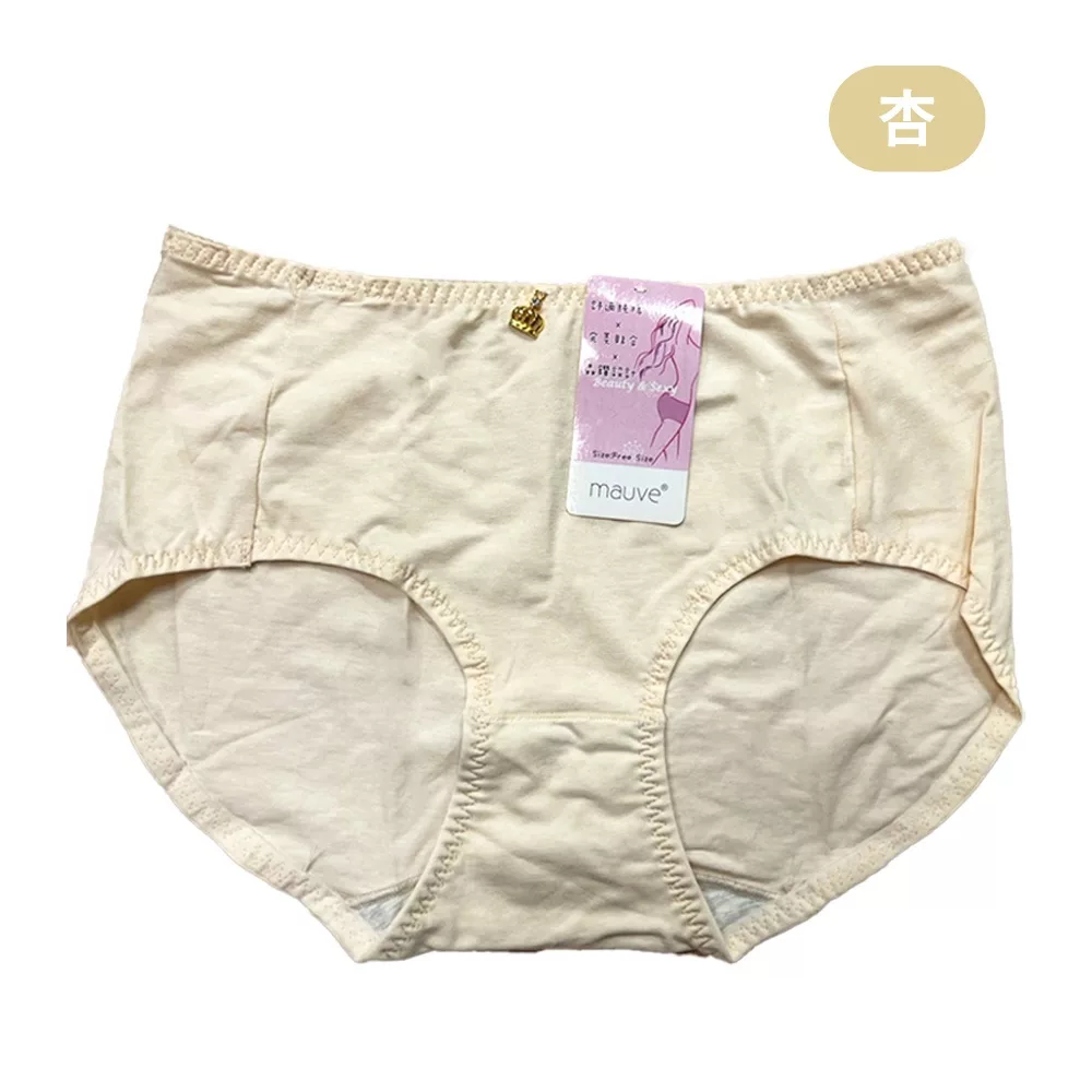 晶鑽純棉內褲【佳瑪】杏