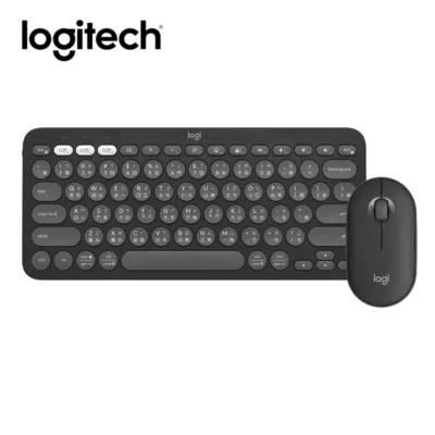 羅技Logitech Pebble 2 Combo無線藍牙鍵盤滑鼠組規格:石墨灰