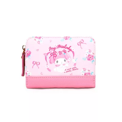 PG美人網 Sanrio 浪漫花語 短夾【佳瑪】 錢包 三麗鷗 可愛 大耳狗 喜拿 布丁狗 kitty 凱蒂貓美樂蒂