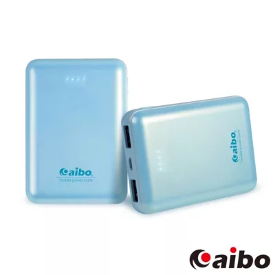 aibo 緻巧美學 輕巧隨身行動電源【佳瑪】小巧 便攜 充電 BSMI認證 5000mAh薄荷藍