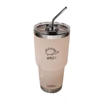 OMORY 哈囉原創 冰壩杯 900ml規格:刺蝟