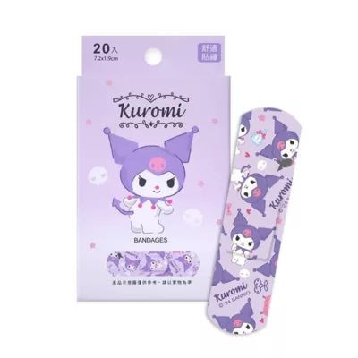 康膚寶 醫療用黏性膠帶及黏性繃帶(未滅菌) OK繃 20入 大耳狗/酷洛米/人魚漢頓/維尼/史迪奇【佳瑪】喜拿 酷洛米酷洛米